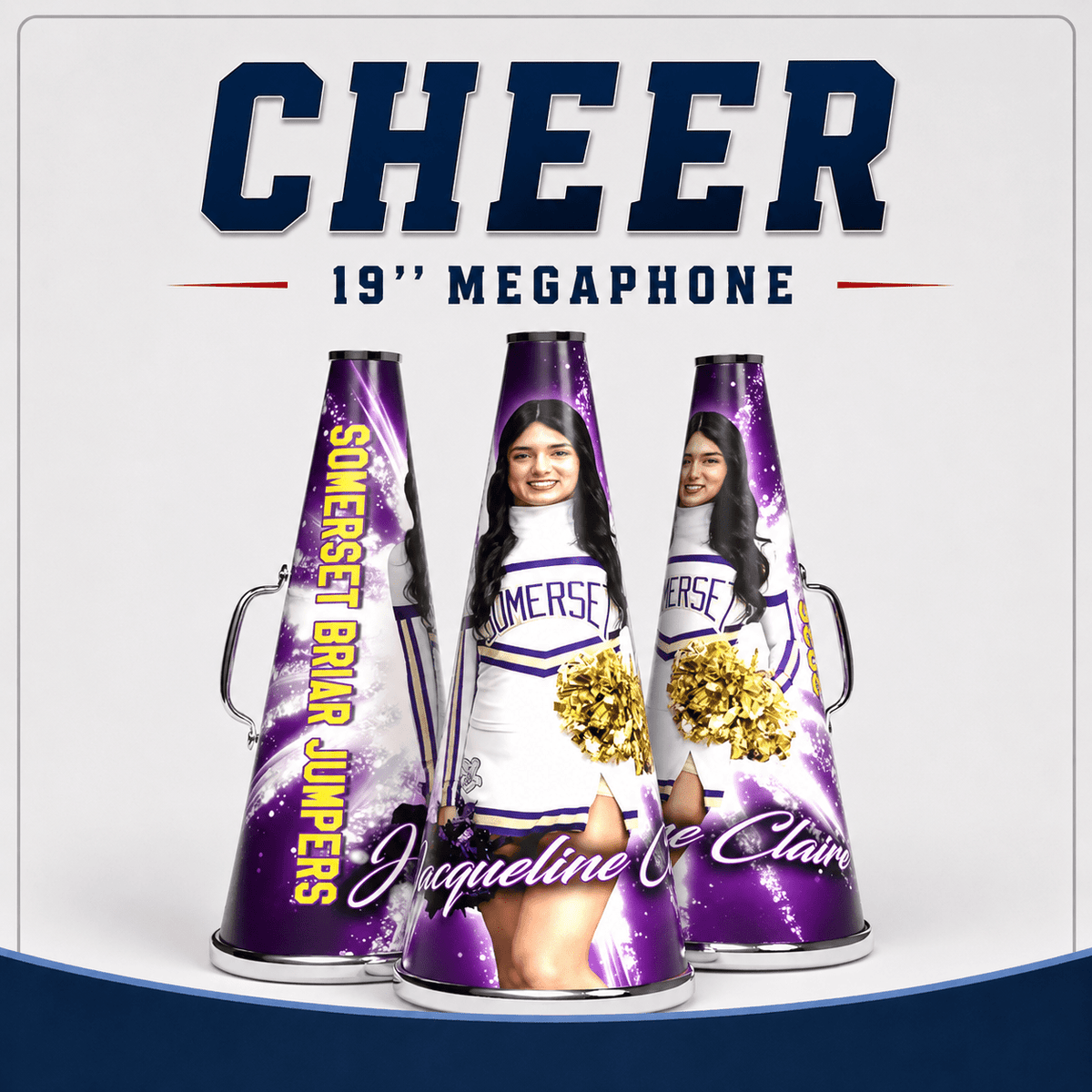 Custom 19'' Megaphone – The #1 Cheer Gift | Make-A-Ball™