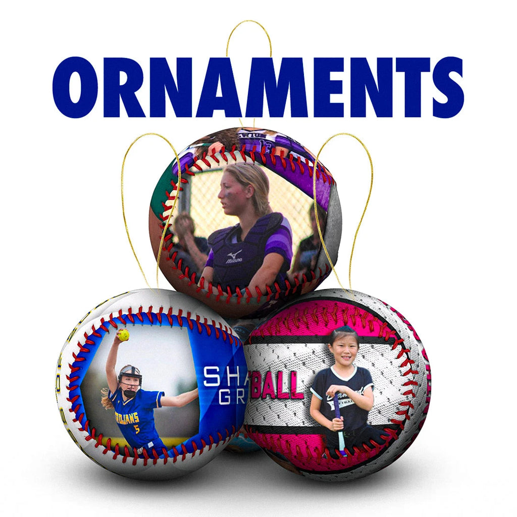 Softball Ornament
