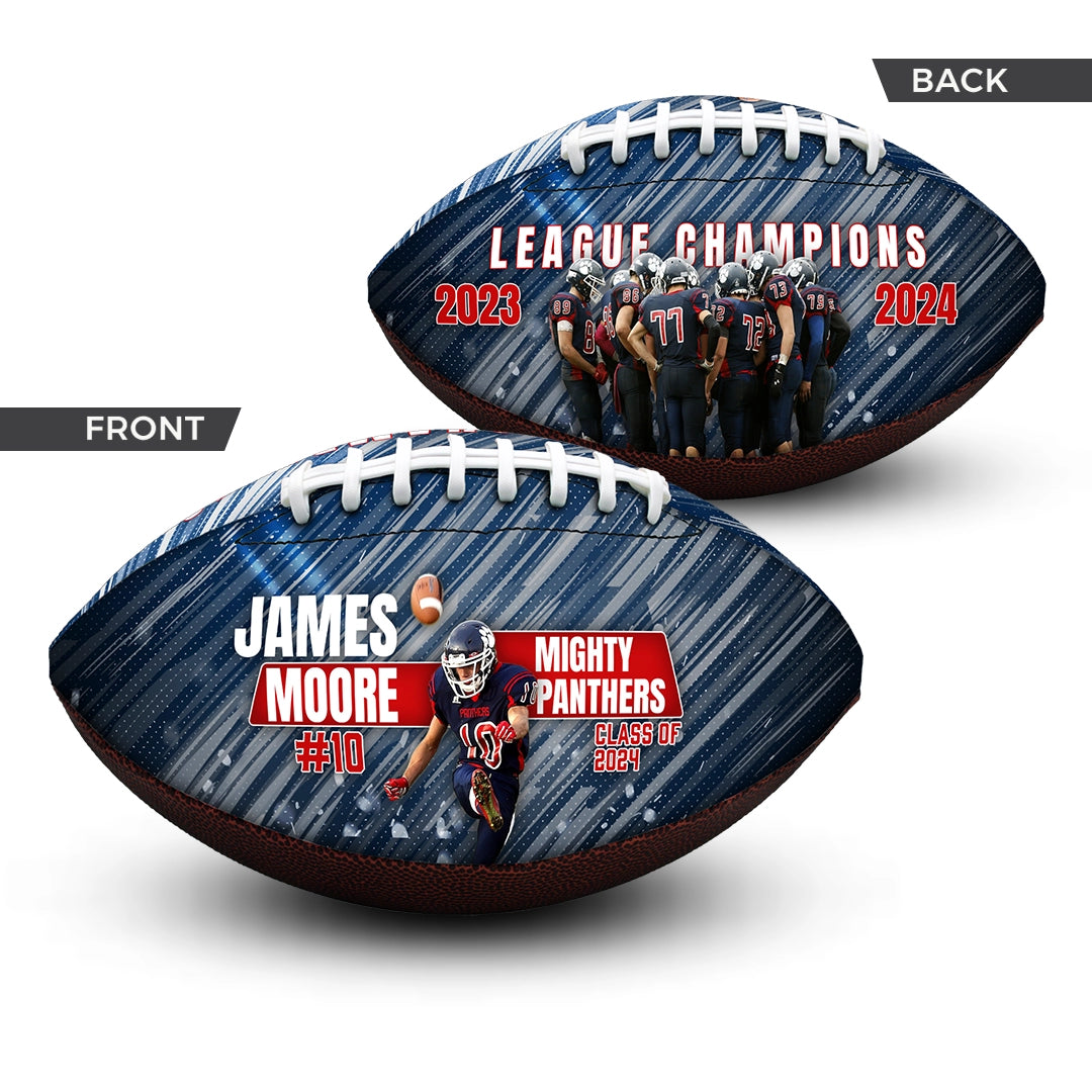 Custom Photo Football