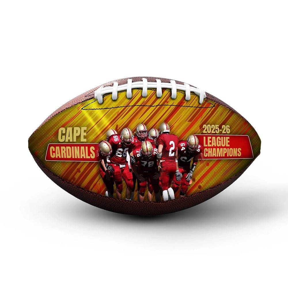 Custom 9-inch team football - 1 Panel - Future Star