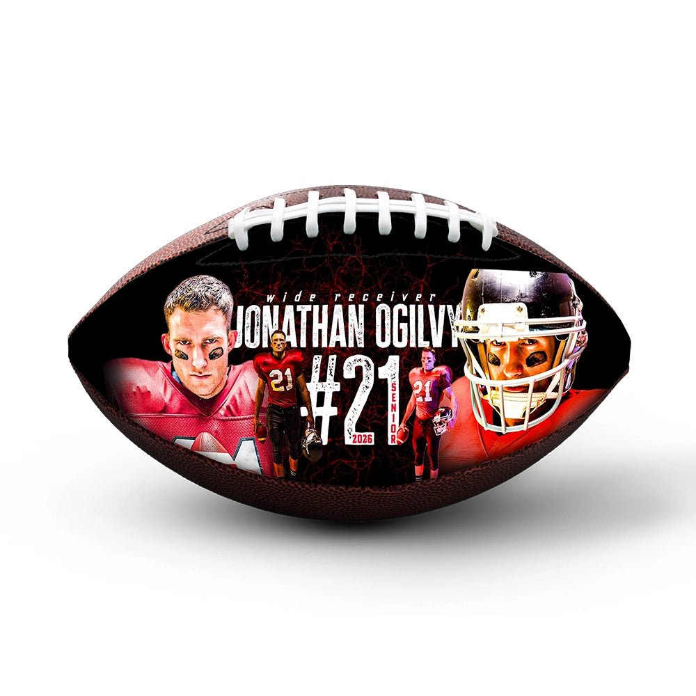 Custom player gift football - 1 Panel - Team Spirit