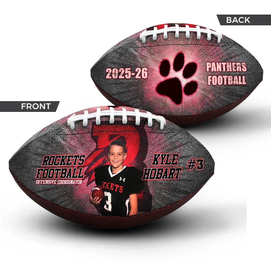 Custom player gift football