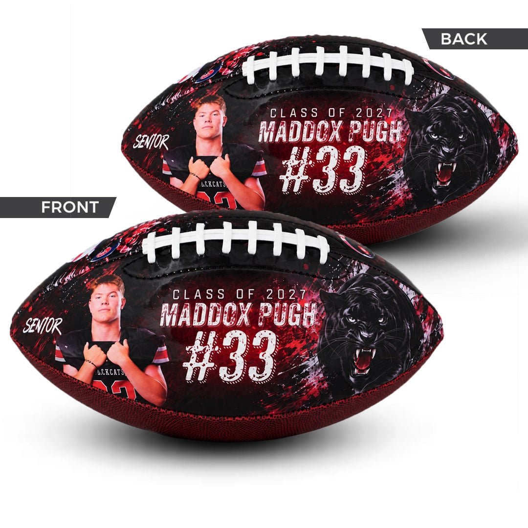 Custom Photo Girls Flag Football – Official Size 6