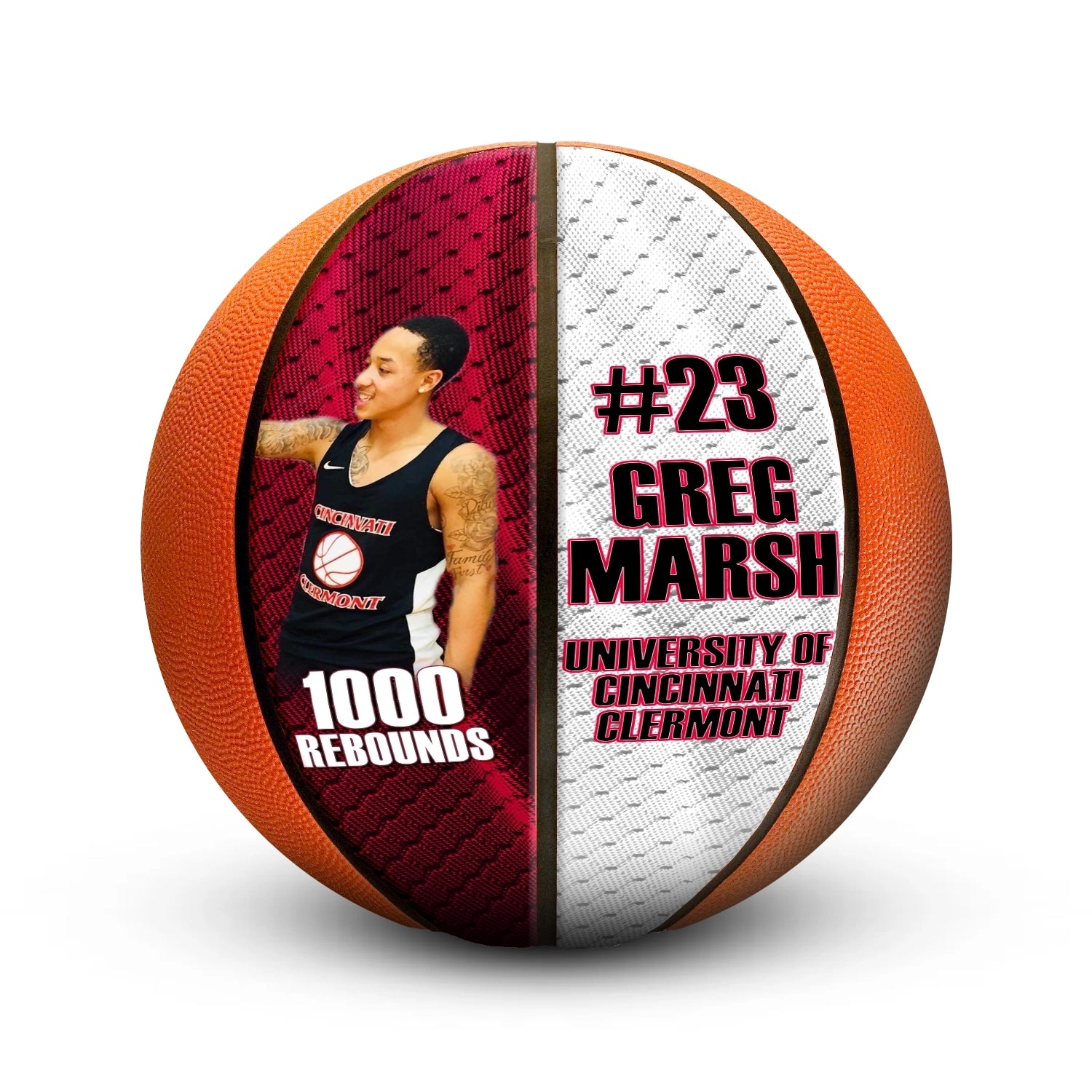 Custom milestone basketball - Vertical - 2 Panel - Start From Scratch
