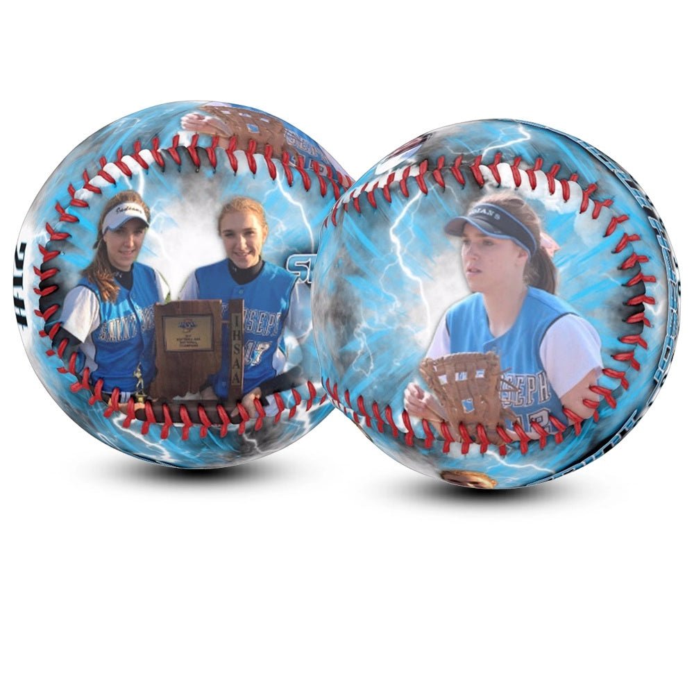 Custom milestone softball - Dirt Ball