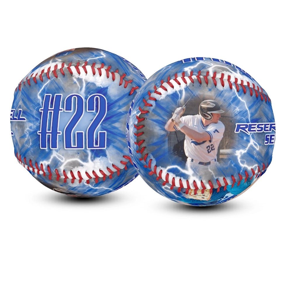 Custom graduation baseball - Strikeout
