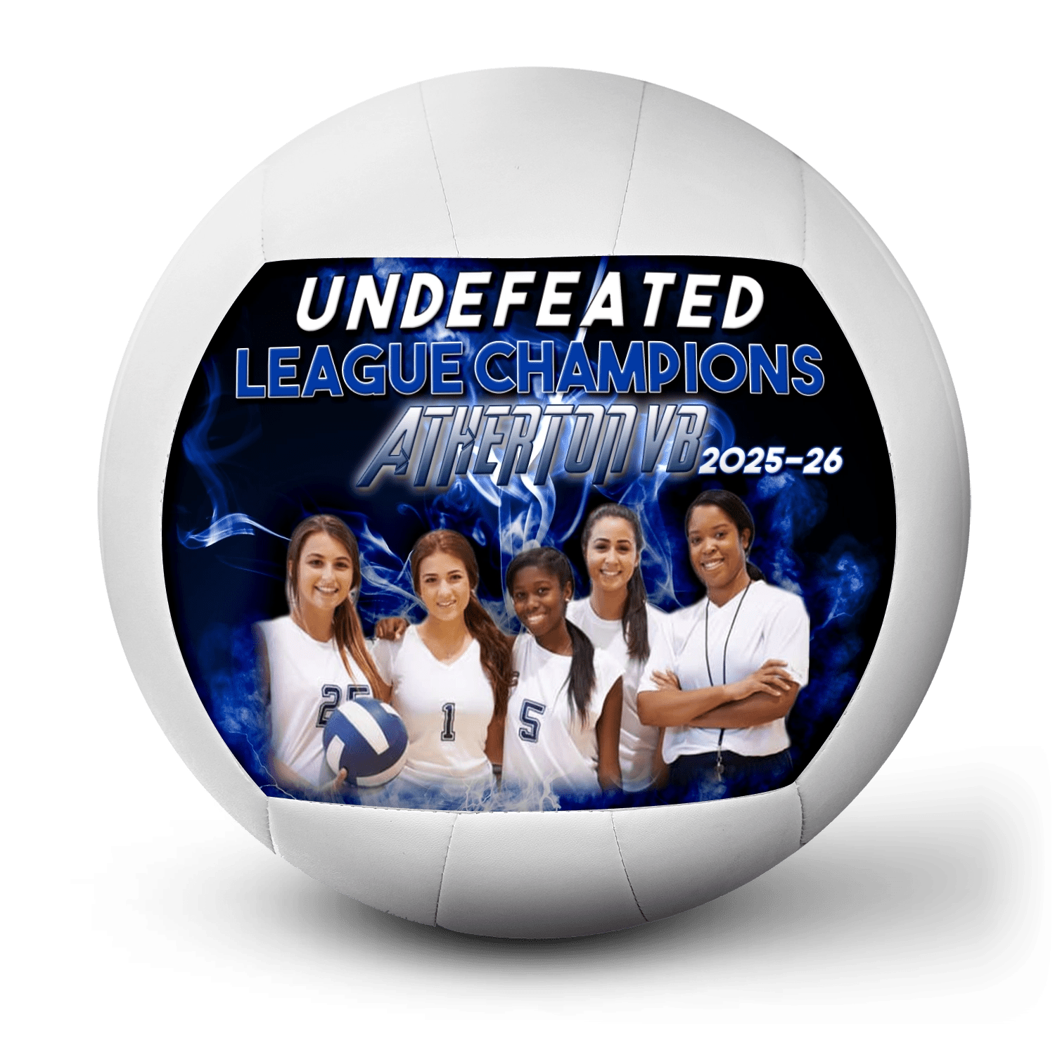 Custom team volleyball - 1 Panel - Firefly