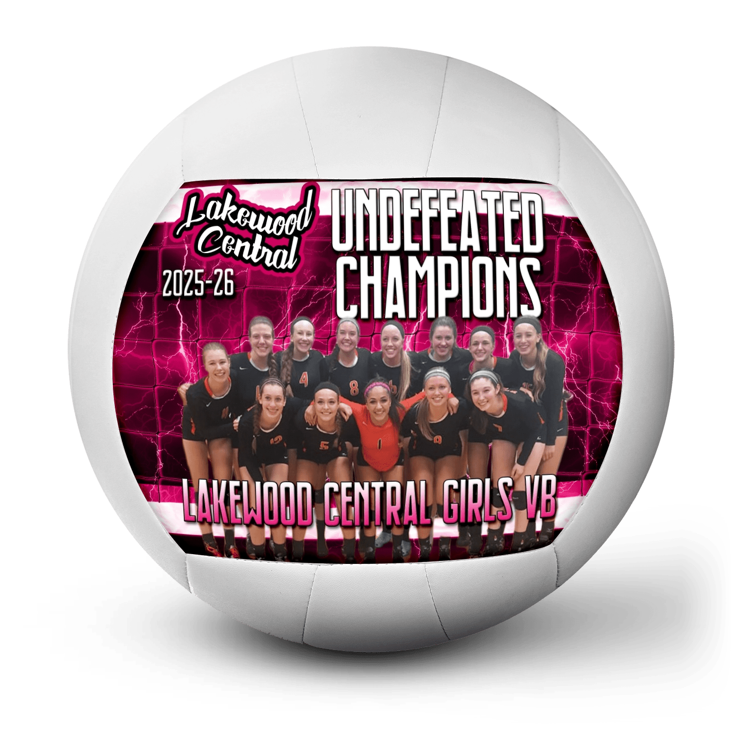 Custom team volleyball - 1 Panel - Sprint