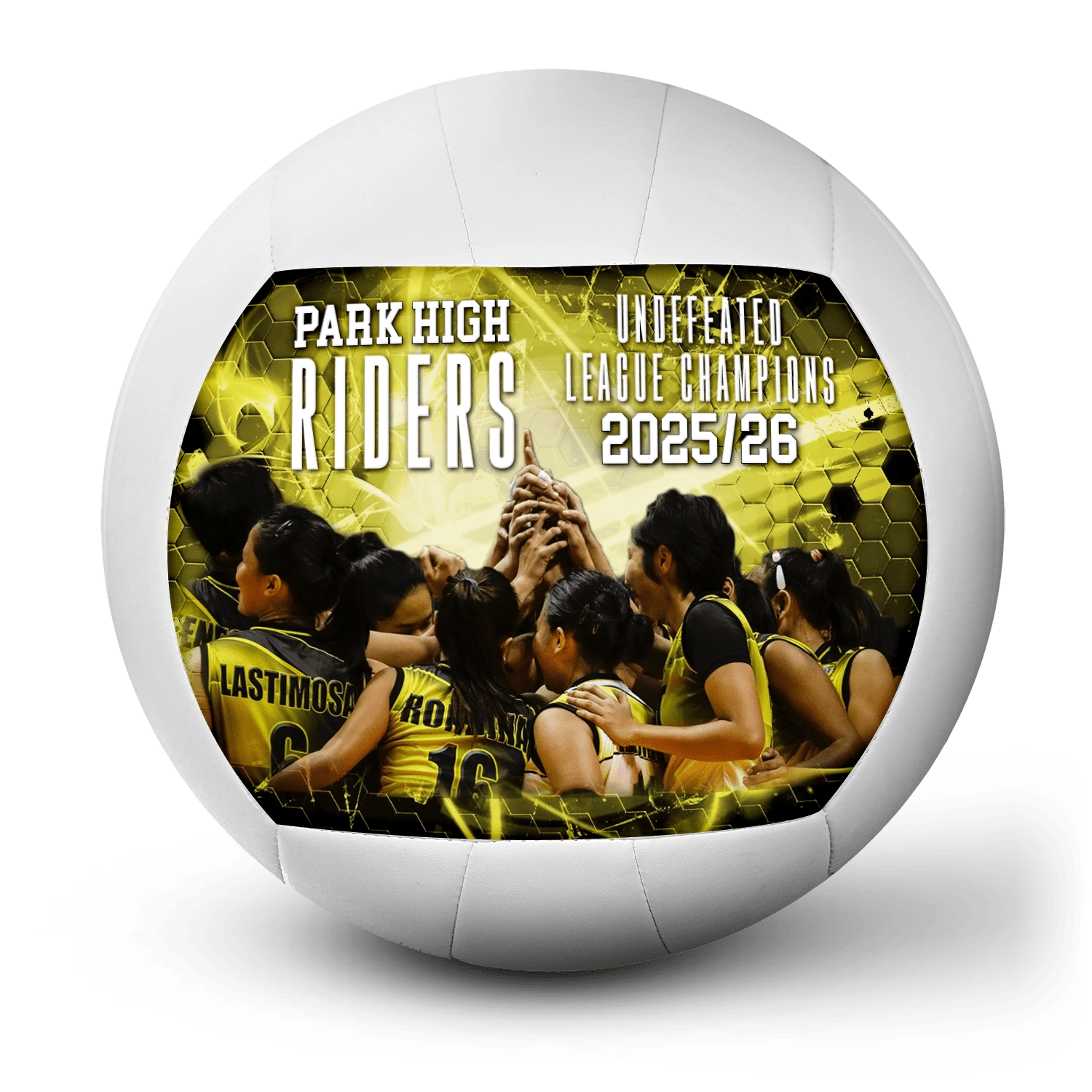 Custom team volleyball - 1 Panel - Start From Scratch