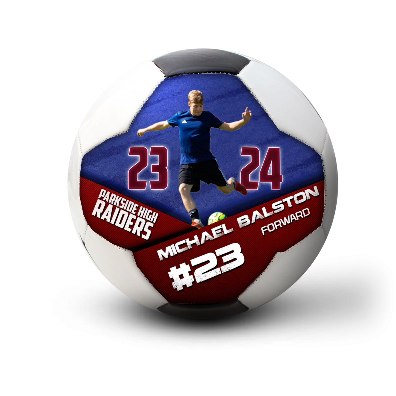 Custom Photo Soccer Ball