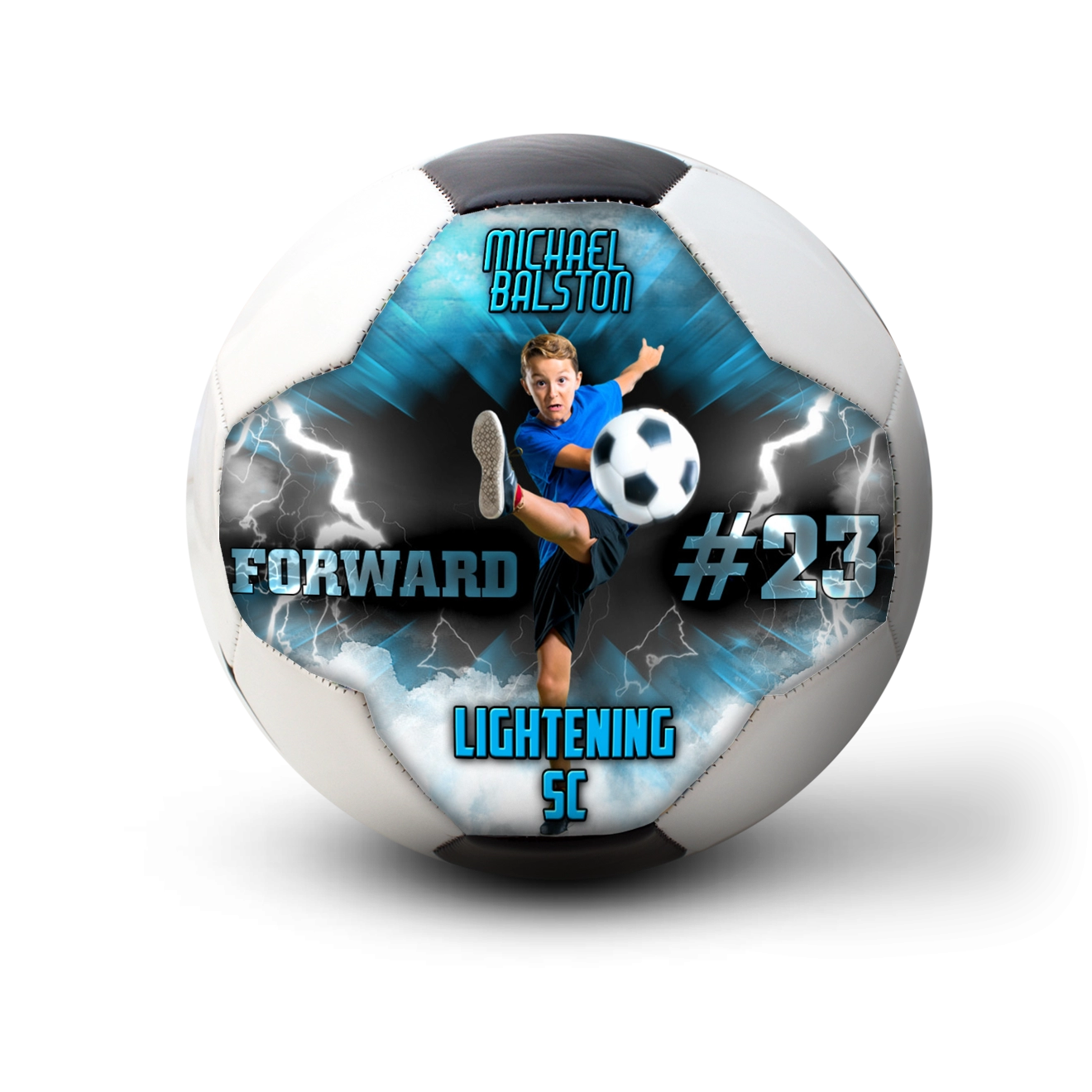 Custom Photo Soccer Ball