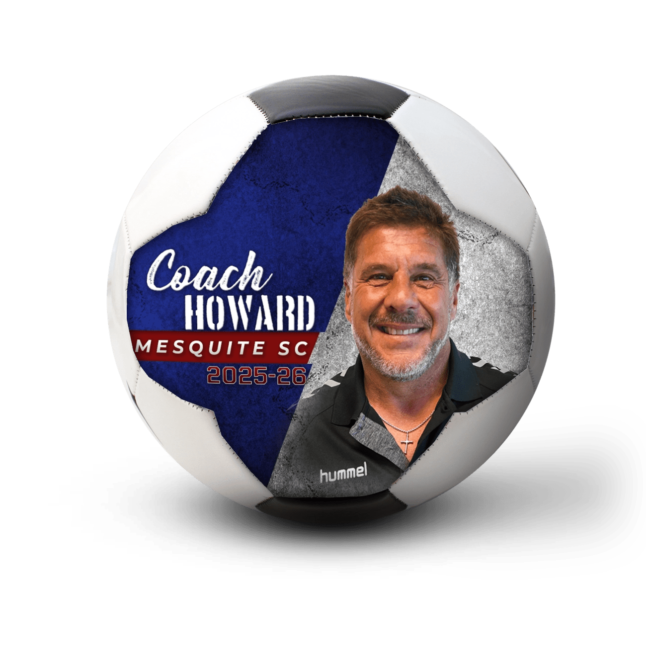 Custom size 3 coach gift soccer ball - 1 Panel - Sprint