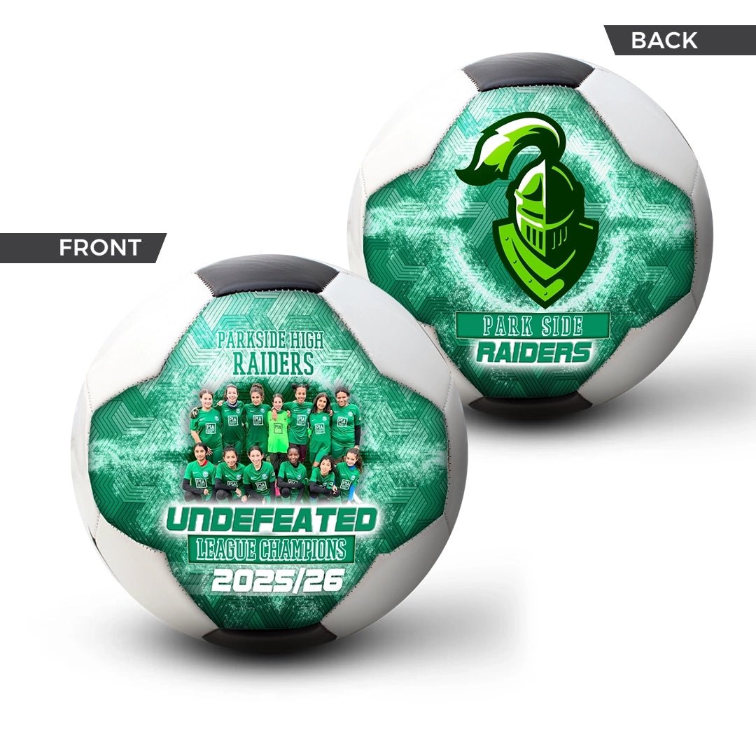 Custom team soccer ball - 2 Panel - Fury
