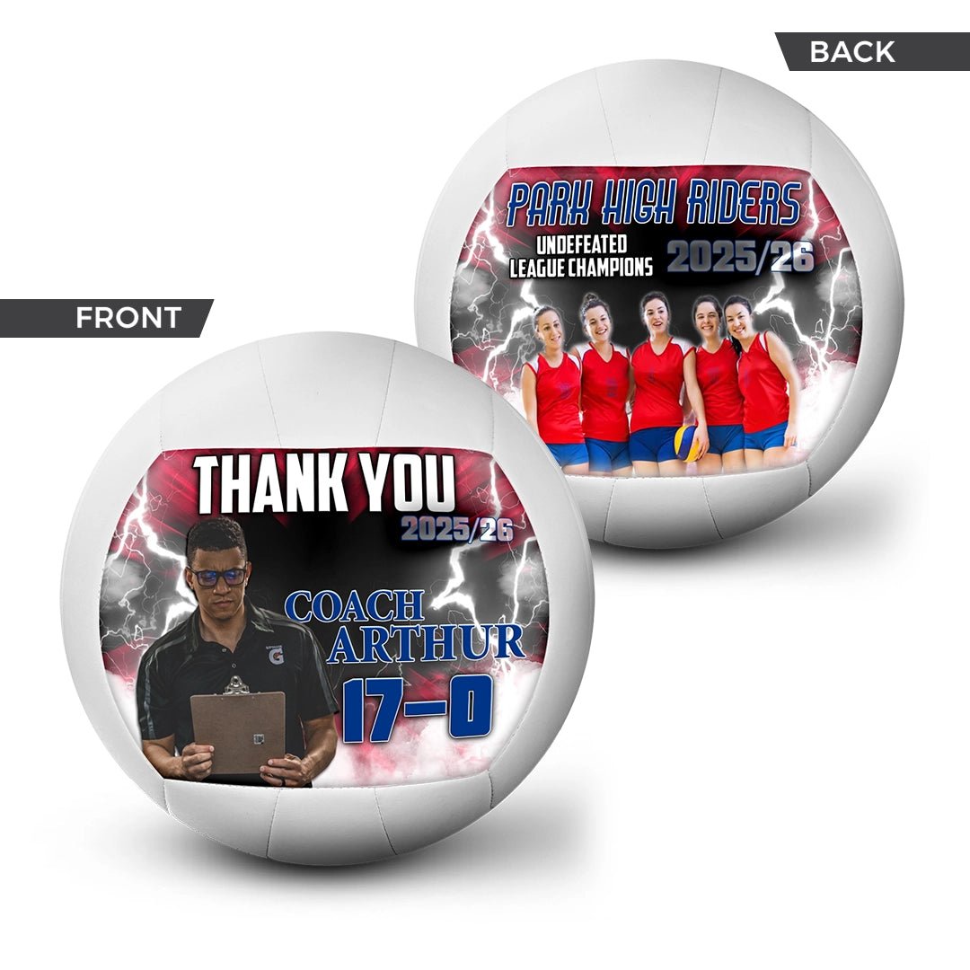 Custom coach gift volleyball - 2 Panel - Volley