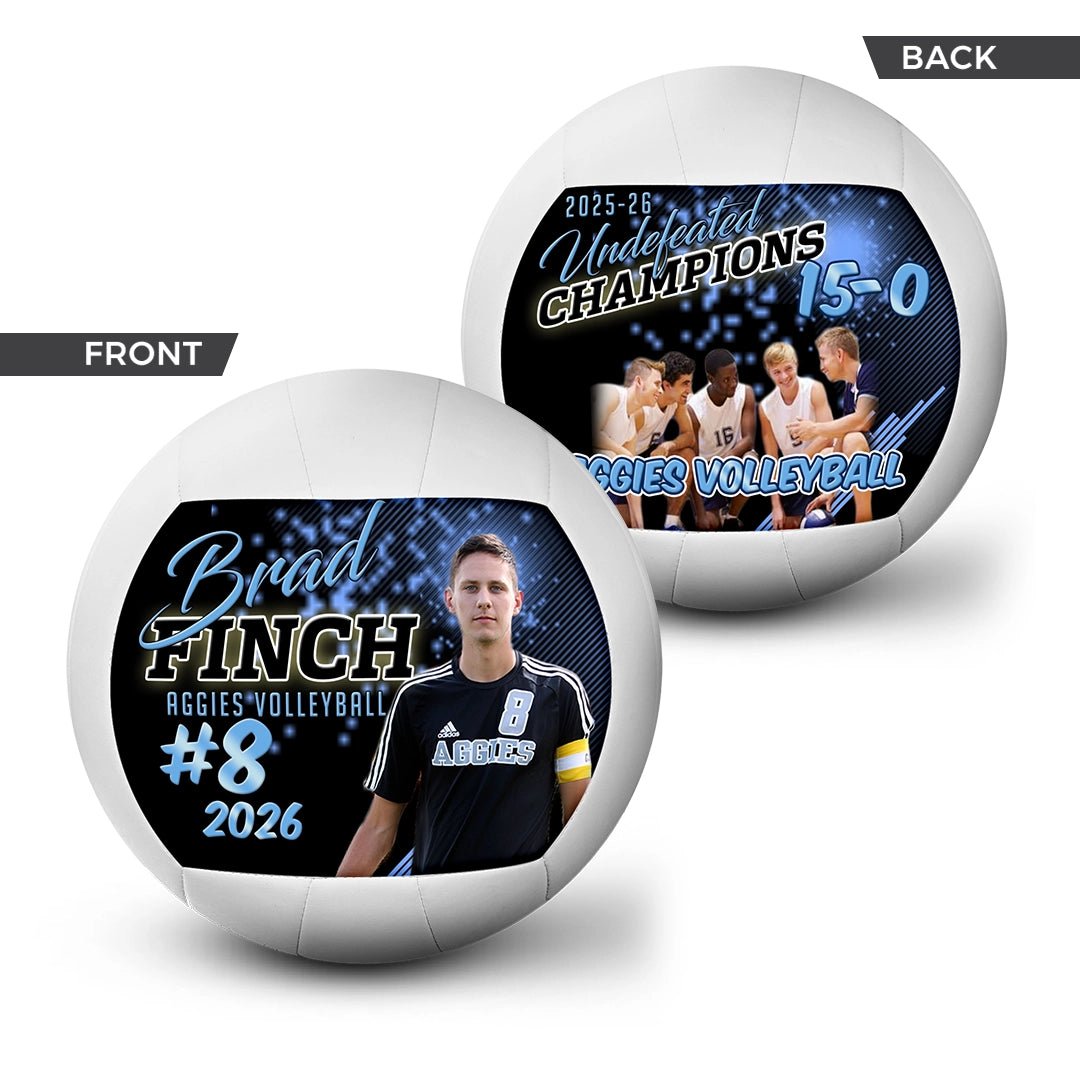 Custom player gift volleyball - 2 Panel - Sprint