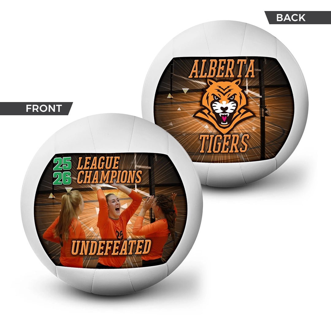 Custom team volleyball - 2 Panel - Earthquake
