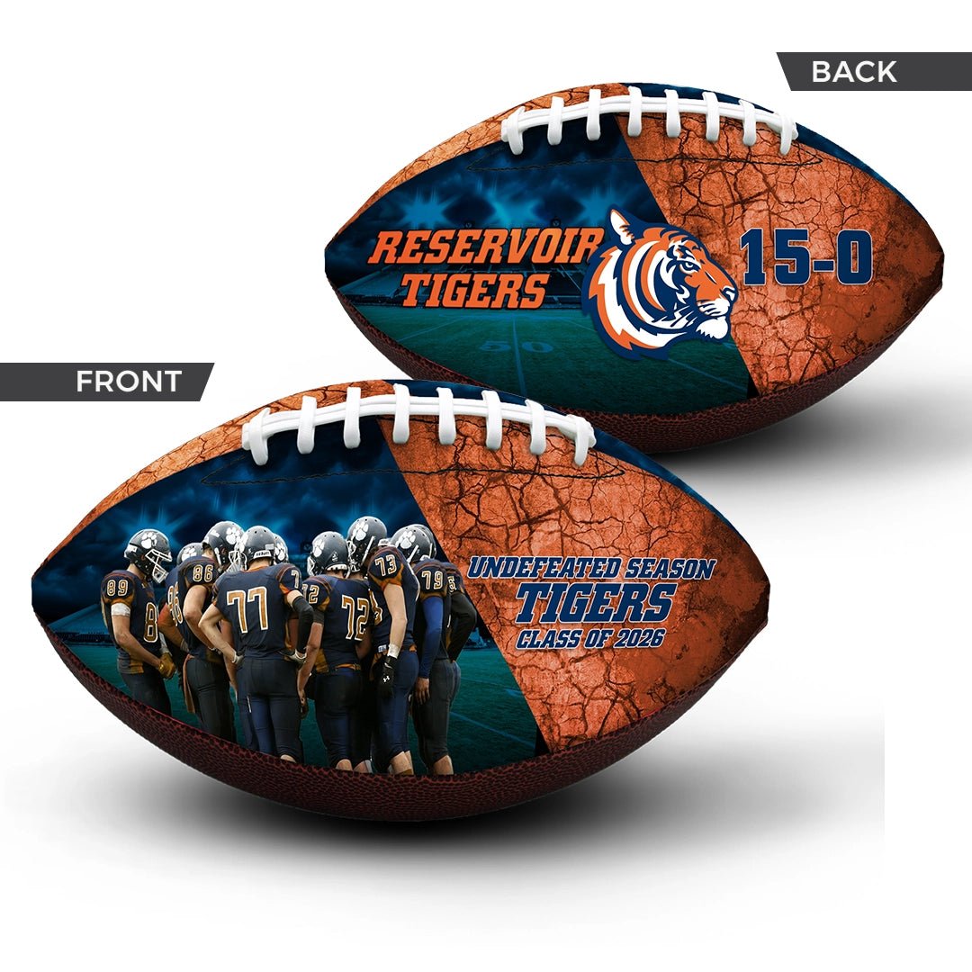 Custom championship football view 6