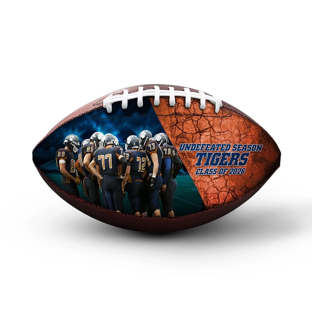 Custom 9-inch championship football - 1 Panel - Stadium