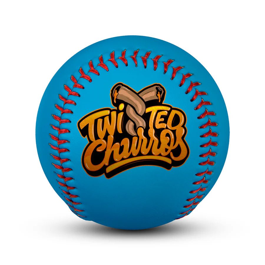 Custom logo baseball - Royal - 1 Logo