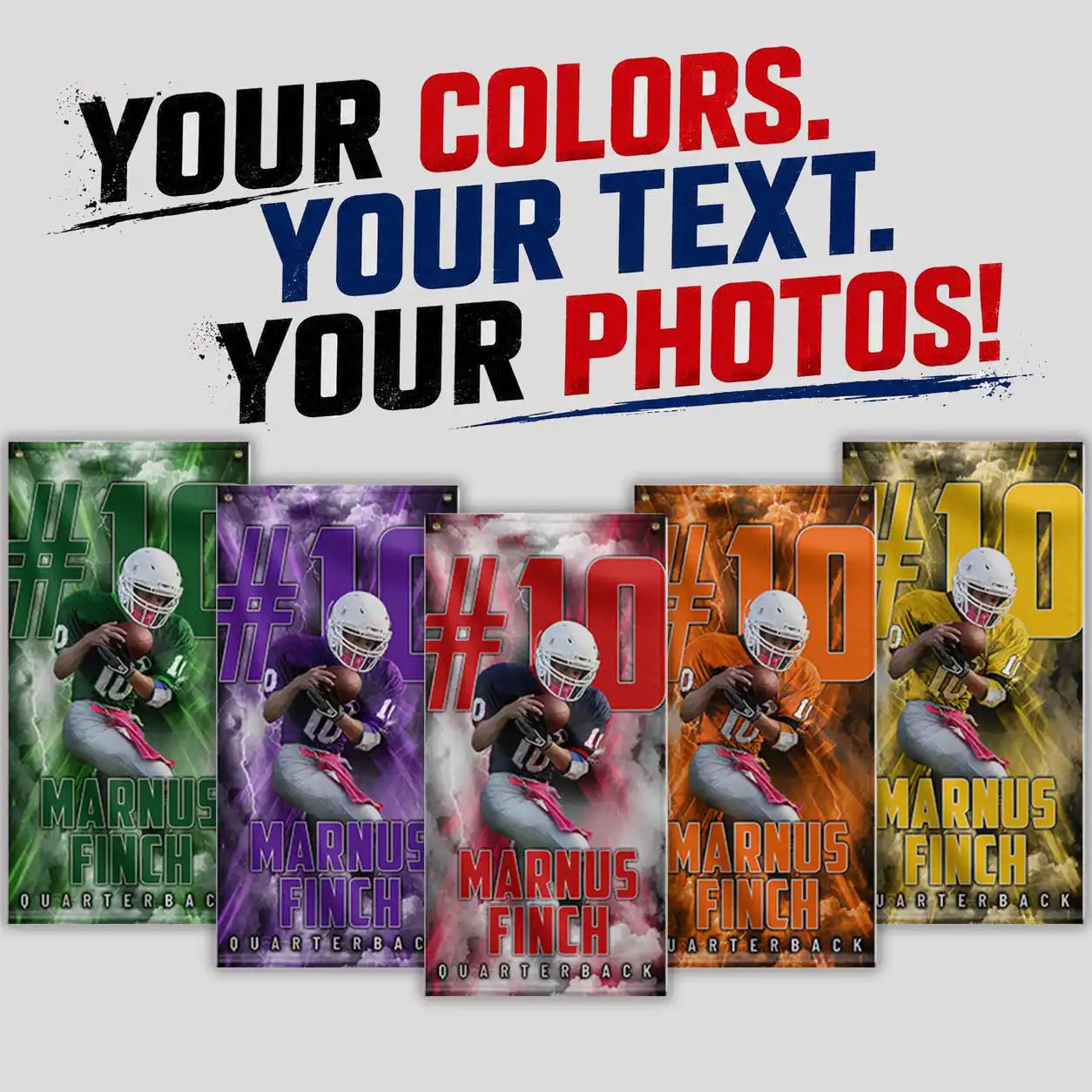 Custom Senior Athlete Banner