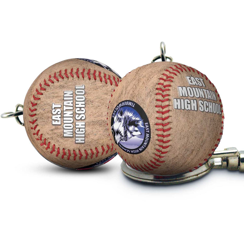 Team Baseball Keychains and Zipper Pulls