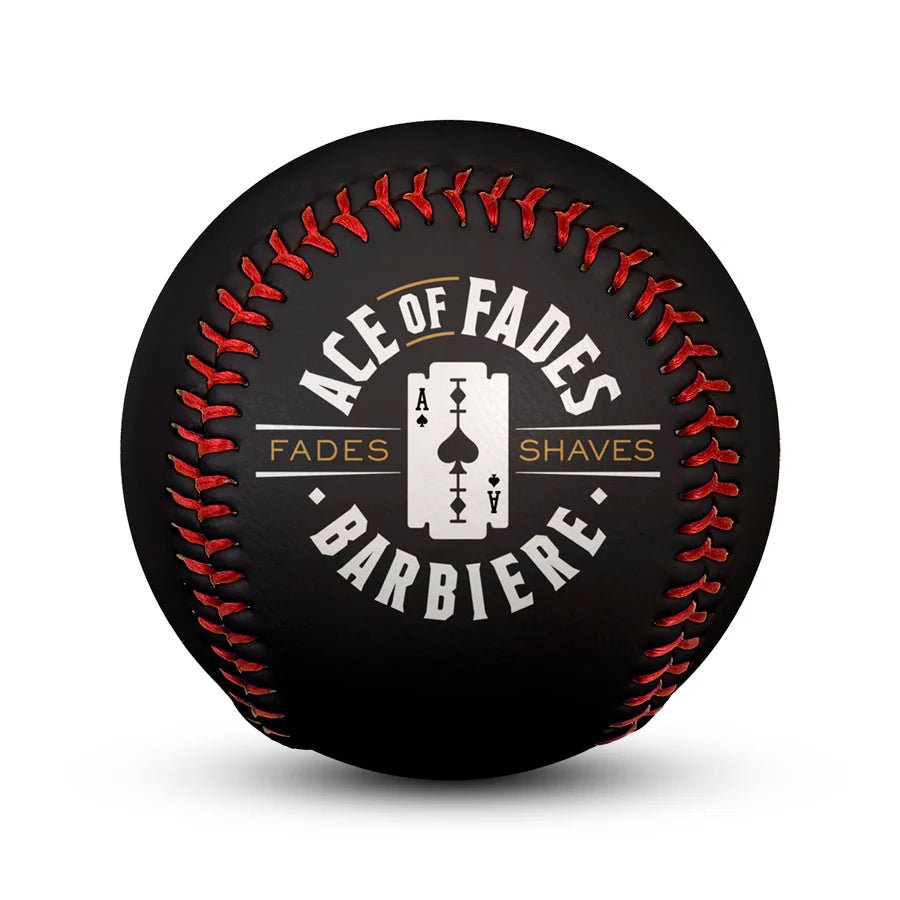 Custom logo baseball - Black - 2 Logo