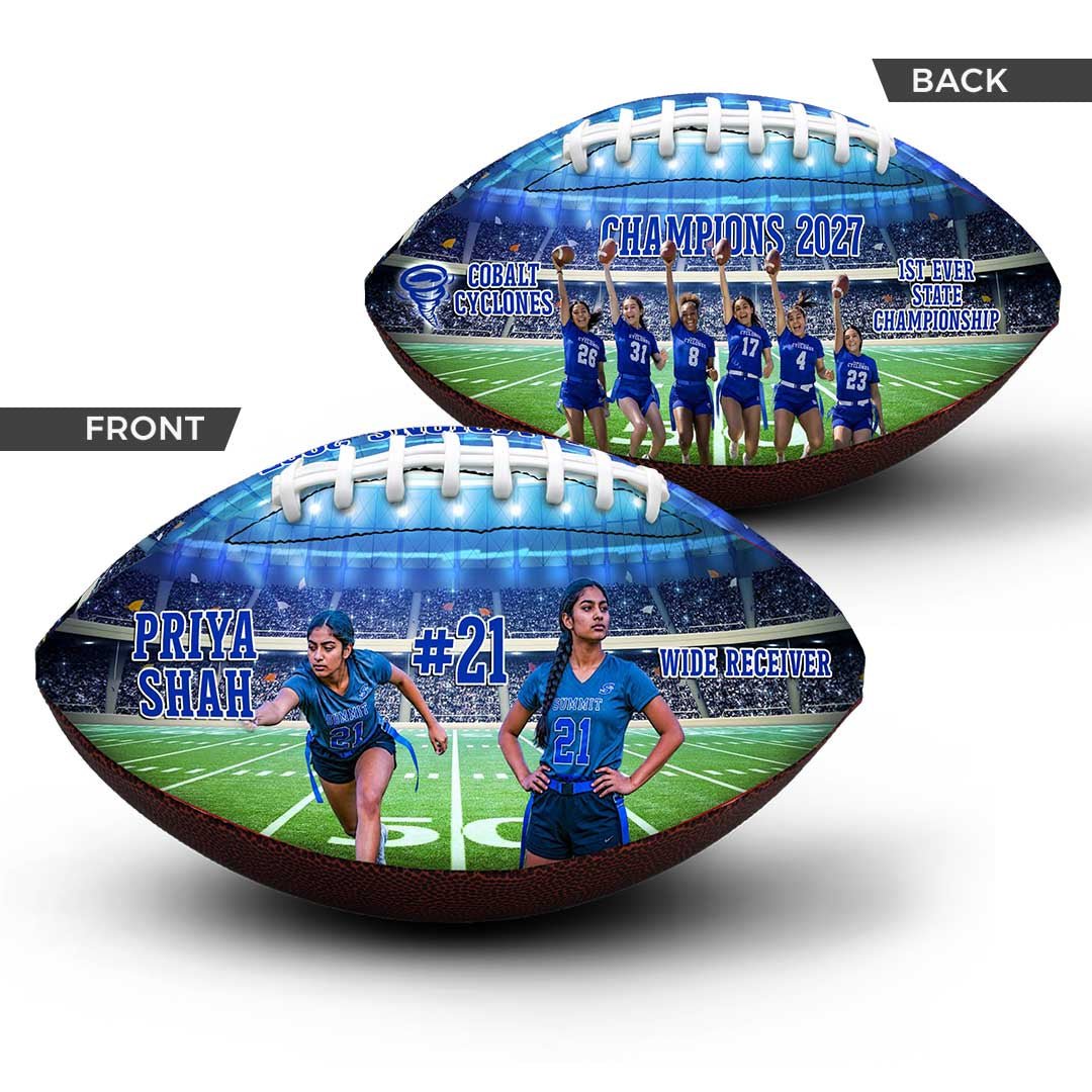 Custom Photo Flag Football