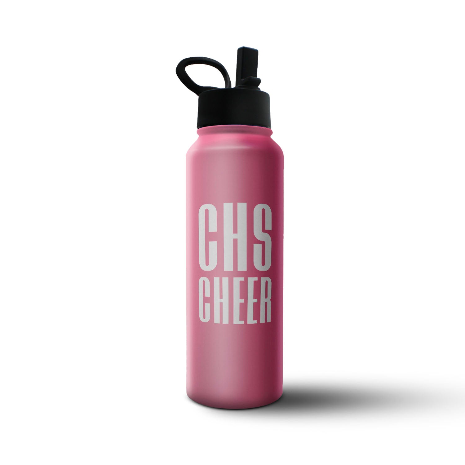 Custom team water bottle - Vertical - Purple
