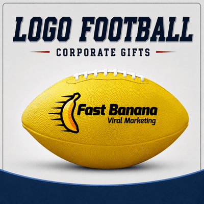 Custom Logo Football – Personalized Display Gift for Coaches, Sponsors & More