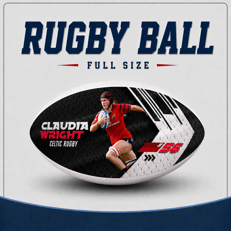 Custom Photo Rugby Balls