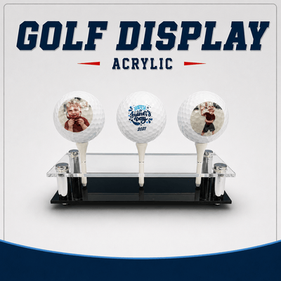 Acrylic Golf Ball Display Stand