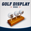 Wood Golf Ball Display Stand