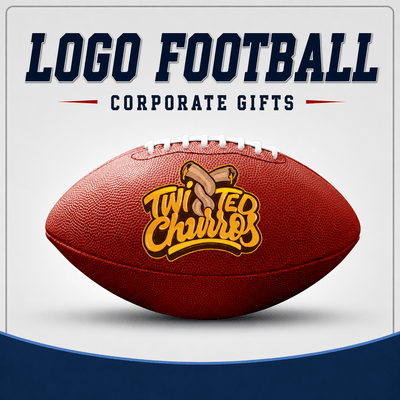 Custom Logo Football – Personalized Display Gift for Coaches, Sponsors & More