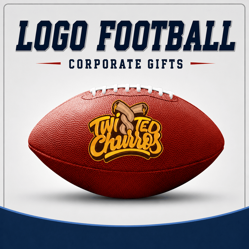 Custom Logo Football – Personalized Display Gift for Coaches, Sponsors & More