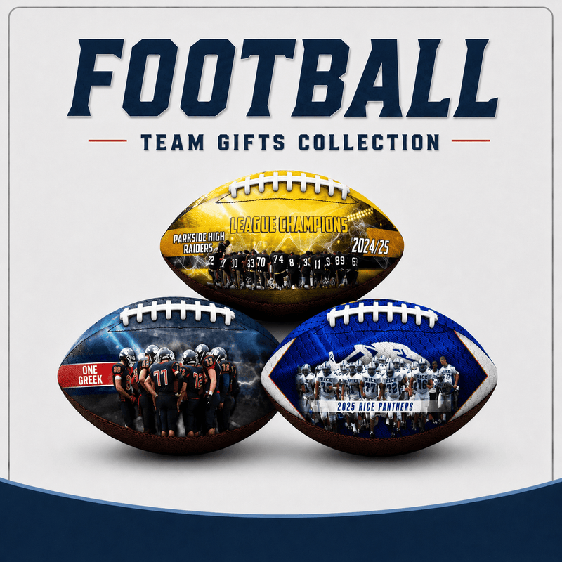 Custom Team Footballs - Commemorate The Season