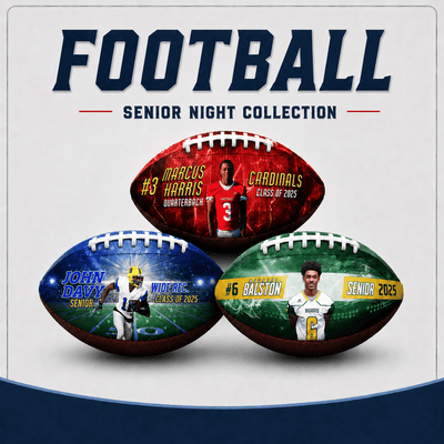 Custom Football for Seniors