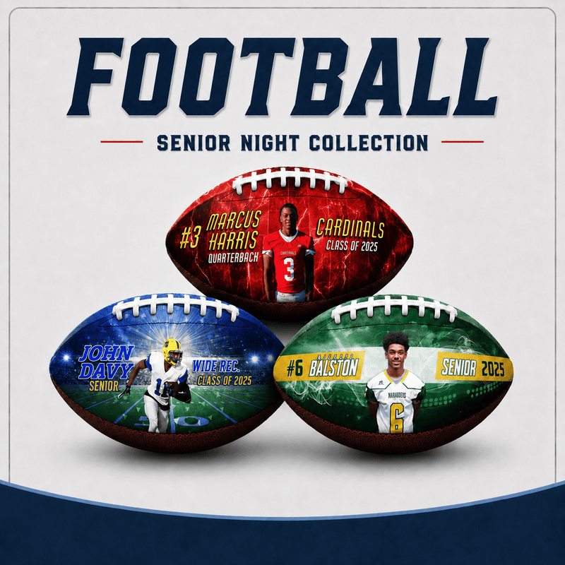 Custom Football for Seniors