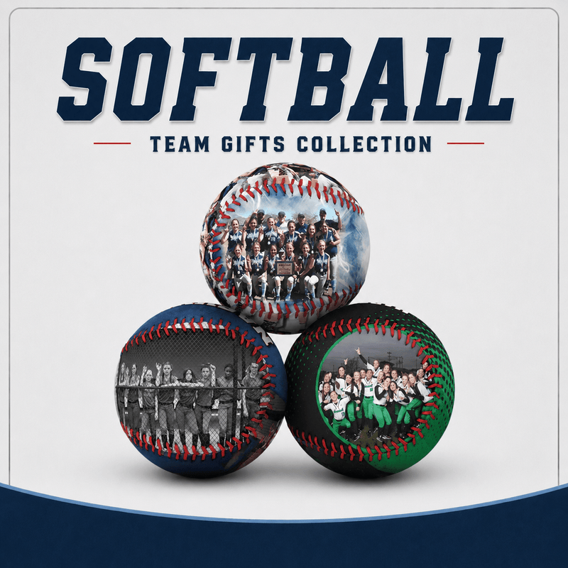 Custom Team Softball – Gift for Coaches, Players, or Sponsors