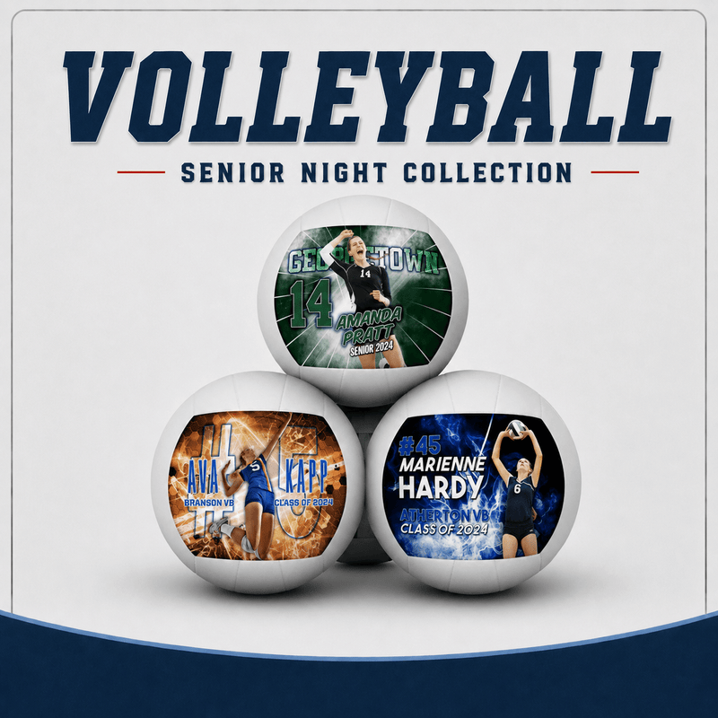Custom Senior Volleyball - The #1 Gift for for Senior Night or Graduation