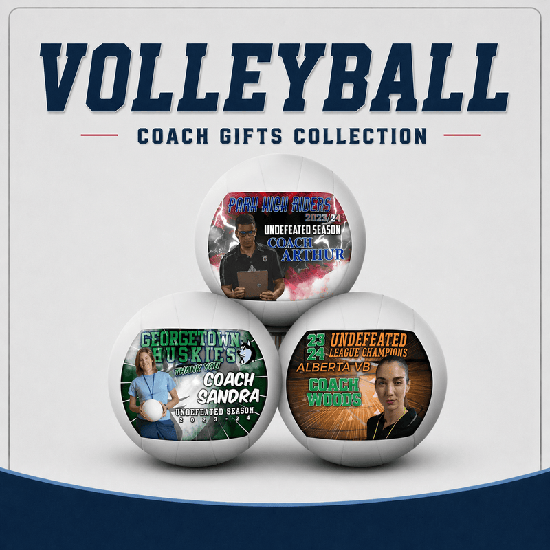 Custom Volleyball For Coaches - The Ultimate Thank You Gift