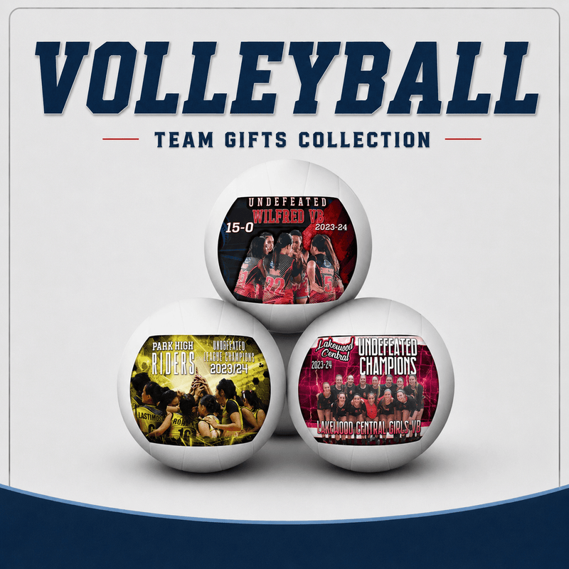 Custom Team Volleyball - Commemorate The Season
