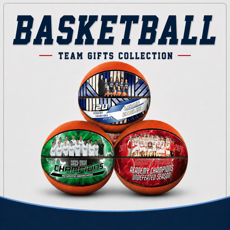 Custom Team Basketball – End-of-Season Gift for Coaches or Players