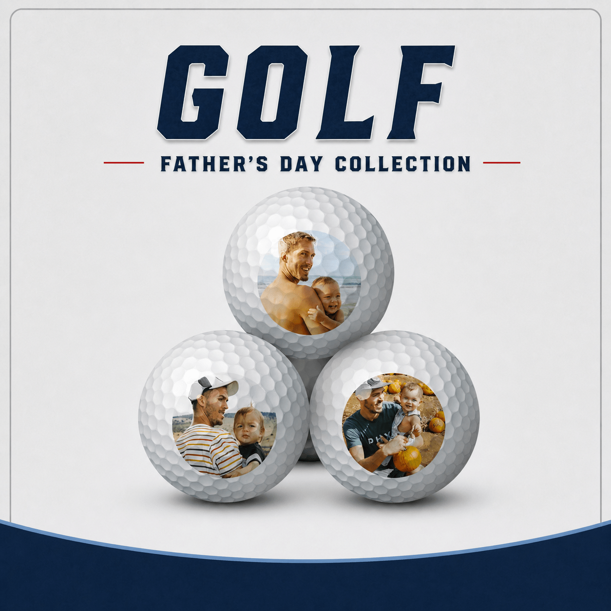 Father's Day Themed Golf Balls