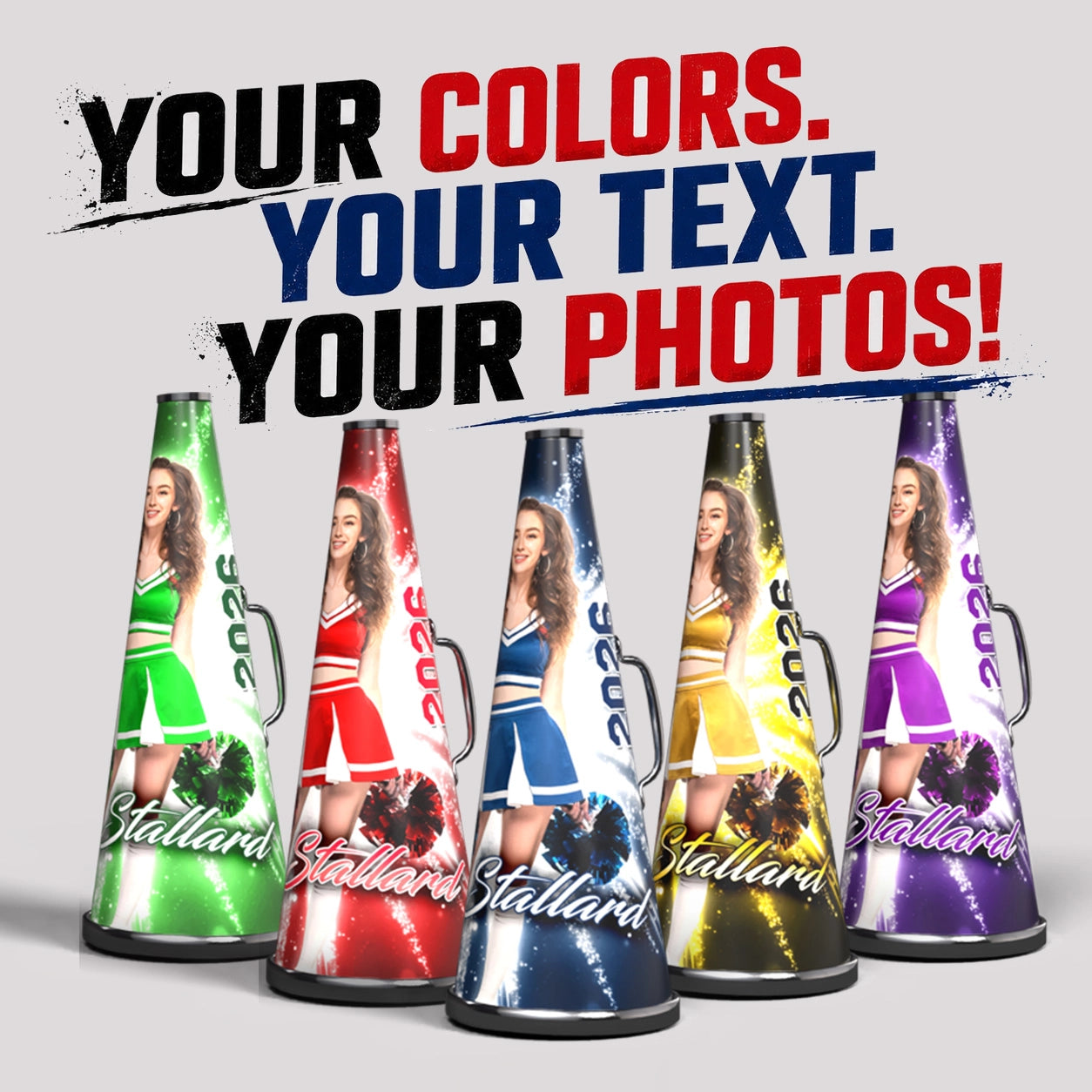 Custom Cheer Megaphone