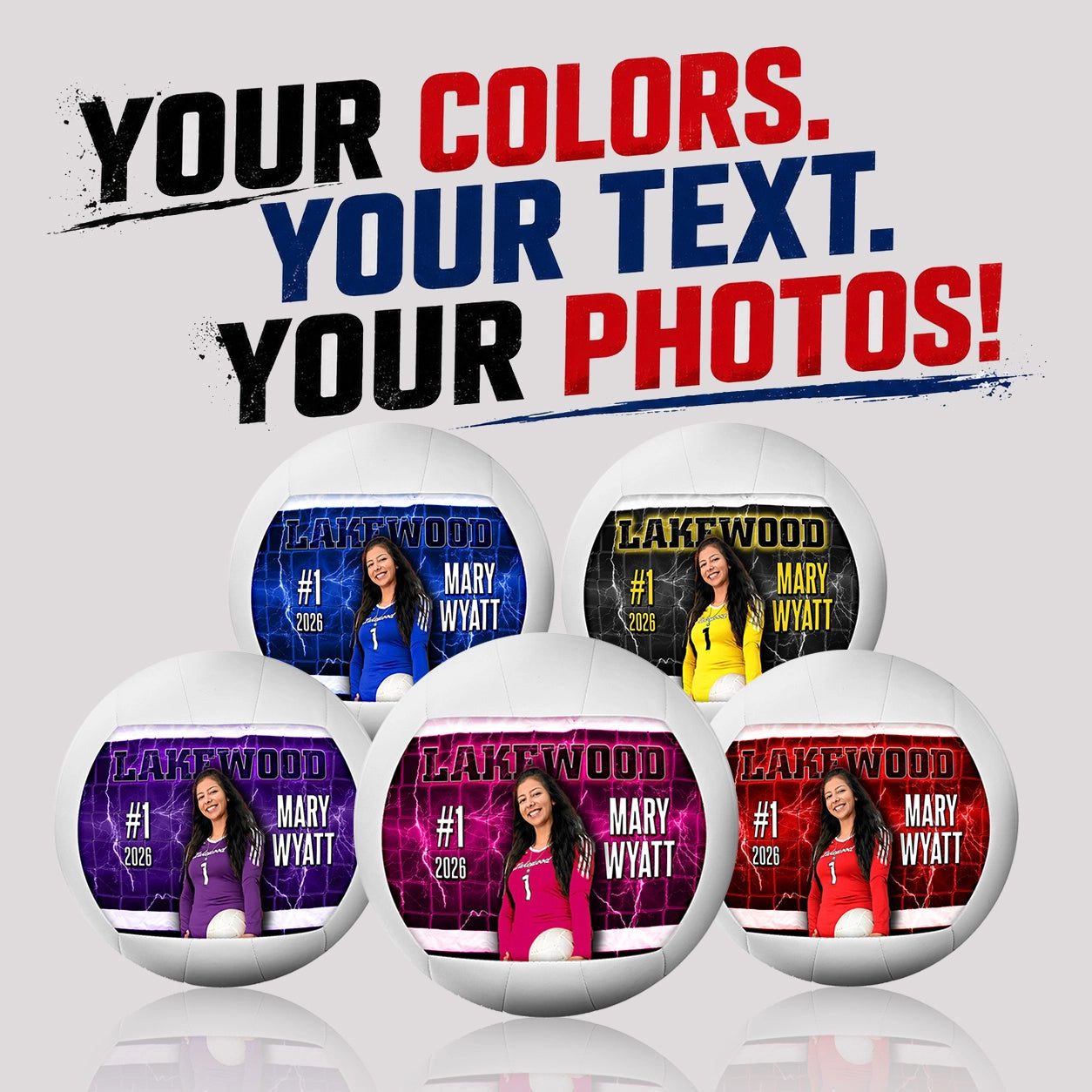 Custom Photo Volleyball
