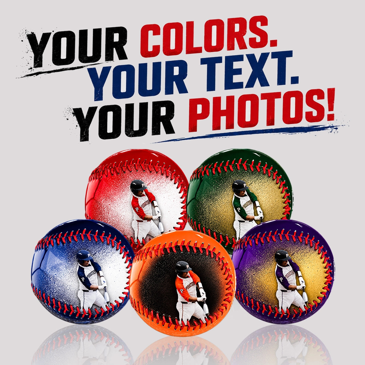 Custom Photo Baseballs
