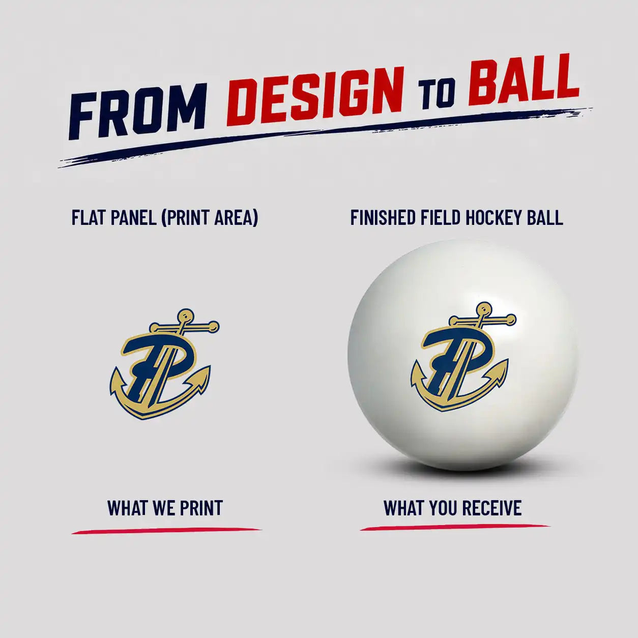 Custom Field Hockey Ball