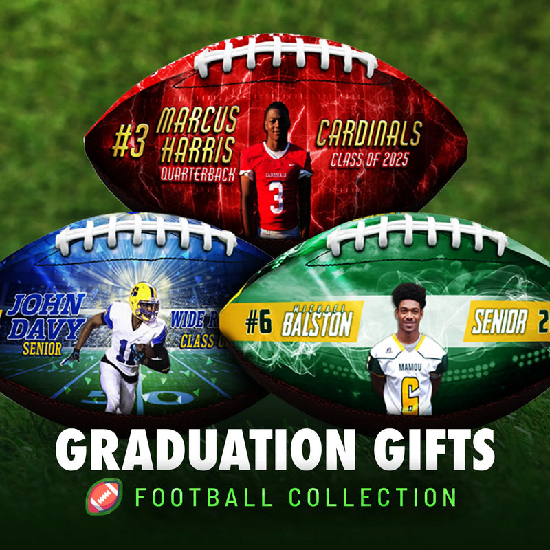 Custom Football for Seniors – Graduation & Senior Night Gift