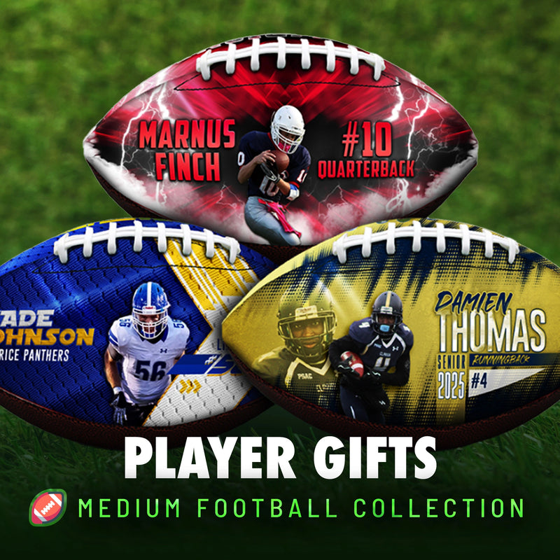 Custom 9'' Football - The #1 Football Player Gift