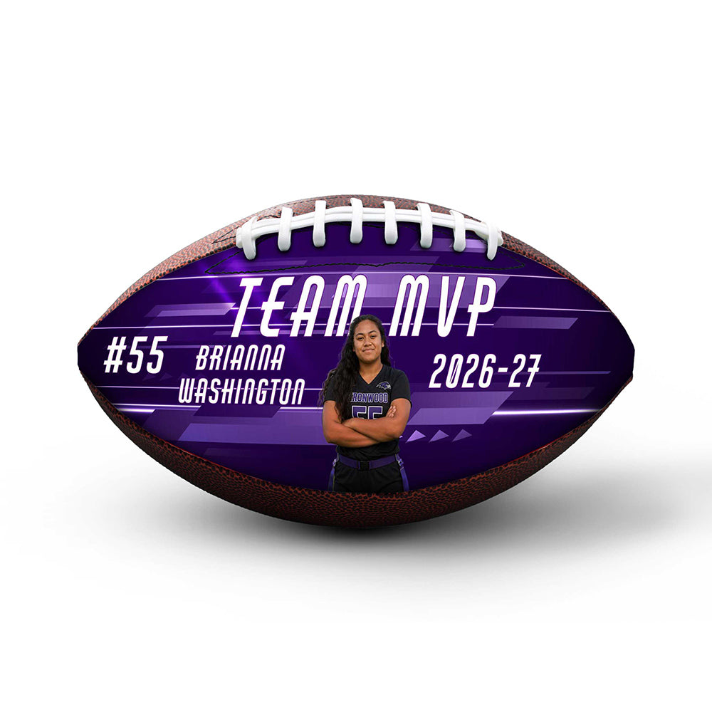 Custom Photo Flag Football